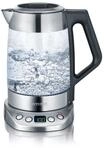 SEVERIN Glas Tee- und Wasserkocher, Teekocher mit einstellbarer Temperatur und