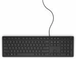 Dell KB216 USB Tastatur Multimedia Schwarz, Russisches Layout