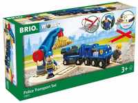 BRIO Bahn 33812 - Polizei Goldtransport-Set