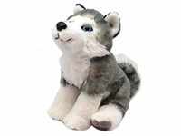 Wild Republic Cuddlekins Mini Husky, Stofftier, Baby-Geschenk für Mädchen und