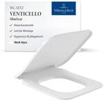 Villeroy & Boch Venticello WC-Sitz SlimSeat - Toilettendeckel mit...