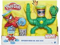 Play-Doh Hasbro B9364EU4 - Marvel Spiderman vs Doctor Octopus, Knete