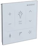 Geberit Wand-Bedienungsplatte f&uuml;r AquaClean Wei&szlig;glas