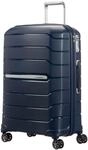 Samsonite Flux - Spinner L, Erweiterbarerer Koffer, 75 cm, 99/111 L, Blau (Navy Blue)