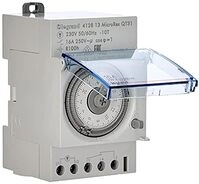 Legrand Analog DIN-Schienen-Zeitschaltuhr, Stunden, Minuten, Sekunden, 230 V ac,
