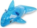 Intex 58523NP - Aufblasbares Reittier Blaue Orca, Vinyl, Blau, 152x114 cm