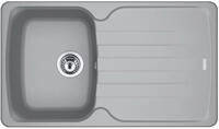 Franke Antea AZG 611 Steingrau - 114.0477.981 Granitsp&uuml;le Exzenterbet&auml;tigung