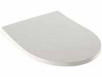 Keramag iCon Slim Cover mit WC-Sitz, Wrap-over, langsam weiß