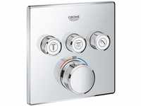 GROHE Grohtherm SmartControl - Brause- & Duschsystem -Thermostat (3 Absperrventile,