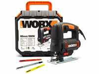 WORX WX477.1 Stichsäge 550W zum Schneiden von Holz, Stahl & Aluminium - ideal für