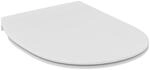 Ideal Standard Connect WC-Sitz, abgerundete Form, Toilettensitz mit Absenkautomatik