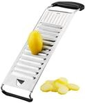 GEFU PATO Kartoffelhobel & Gemüseschneider mit 12 Edelstahlklingen -