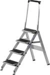 Little Jumbo Trittleiter mit Sicherheitsb&uuml;gel - Klapptreppe Made in Germany -