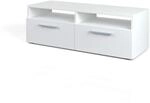 Vicco Lowboard Diego, Wei&szlig;, 95 x 38 cm, geeignet als TV-Untergestell mit offenen