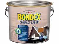 Bondex Compact Lasur TEAK 2,5 L für 32,5 m² | Wasserbasierte Holzlasur |...