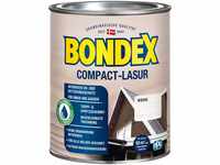 Bondex Compact Lasur WEISS 0,75 L für 9,75 m² | Wasserbasierte Holzlasur 