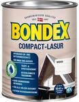 Bondex Compact Lasur WEISS 0,75 L f&uuml;r 9,75 m&sup2; | Wasserbasierte Holzlasur 