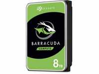 Seagate BarraCuda Pro 8TB interne Festplatte, 3.5 Zoll, 7200 u/min, 256 MB Cache,