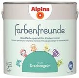 Alpina Farbenfreunde &ndash; Nr. 20 Drachengr&uuml;n &ndash; Wandfarben speziell f&uuml;r