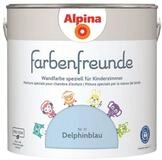 Alpina Farbenfreunde &ndash; Nr. 11 Delphinblau &ndash; Wandfarben speziell f&uuml;r...