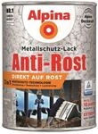 Alpina Metallschutzlack &ndash; Hammerschlag Silber &ndash; Anti-Rost-Lack f&uuml;r einen
