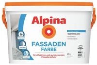 Alpina Fassadenfarbe 2,5 Liter wei&szlig; matt