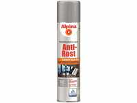 Alpina Metallschutzlack Anti-Rost Hellgrau 400ml Sprühdose glänzend