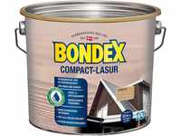 Bondex Compact Lasur FARBLOS 2,5 L für 32,5 m² | Wasserbasierte Holzlasur 