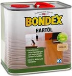 Bondex 352504 Hart&ouml;l farblos 2,5 L f&uuml;r 35 m&sup2; - Abriebfestes Holz&ouml;l, Hoch