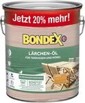 Bondex L&auml;rchen &Ouml;l 3 L f&uuml;r 66 m&sup2; | Extrem wasserabweisend | Sch&uuml;tzt vor