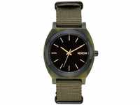 Nixon Unisex Erwachsene Digital Quarz Uhr mit Stoff Armband A327-2619-00