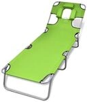 vidaXL Sonnenliege Klappbar Strandliege Gartenliege Campingliege Relaxliege