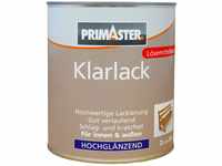 Primaster Klarlack 2L Hochglänzend Farblos Decklack Versiegelung Holzlack