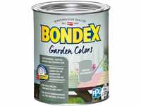 Bondex Garden Colors Sanftes Weidengrau 0,75 L für 9 m² | Halbdeckende Farbe 