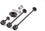 Pitlock Set 02/GA Vorder und Hinterrad, Sattelst&uuml;tze, Aheadsystem schwarz