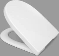 Haro Madeira SoftClose WC-Sitz, wei&szlig;, Scharnier Klappd&uuml;bel C0102G; 530202 - passend