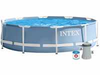 Intex Prism Frame Pool - Aufstellpool - Ø 305 x 76 cm - Mit Filteranlage