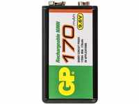 GP Batteries GPIND17R9HC1 9V Block-Akku NiMH 170 mAh 9.6V 1St.