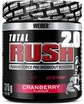 Weider Total Rush 2.0 - Hochintensives Pre-Workout Pulver mit L-Citrullin, L-Arginin,