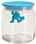 Alessi "Gianni" K&uuml;chendose aus Glas mit abgedichtem Deckel, thermoplastischem Harz,