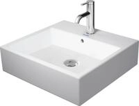 Duravit Vero Air M&ouml;belwaschtisch 50x47cm, mit &Uuml;berlauf, mit Hahnlochbank, 1