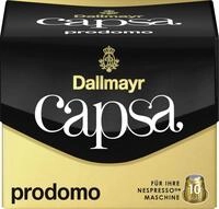 Dallmayr Capsa Prodomo 10 Kapseln f&uuml;r ihre Nespresso Maschine 56g