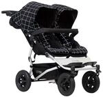 mountain buggy Duet V3-59 Grid Doppelkinderwagen nebeneinander mit 4 R&auml;dern
