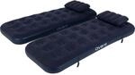 Jilong 3-in-1 Luftbett Campingbett mit Kopfkissen f&uuml;r 2 Personen 2x 191x73x22...