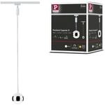 Paulmann URail System LED Pendel Capsule II 1x6W Wei&szlig;/Chrom 230V Metall dimmbar