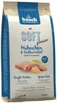 bosch HPC SOFT Junior H&uuml;hnchen & S&uuml;&szlig;kartoffel | halbfeuchtes Hundefutter f&uuml;r
