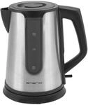 Emerio Wasserkocher, 1.7L, Edelstahl, Cool Wall, 2200W