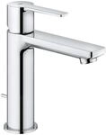 GROHE Lineare, Waschtischarmatur, wassersparend (Wasserhahn f&uuml;r das Bad, mit