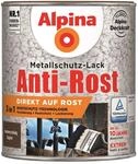 Alpina Metallschutzlack Anti-Rost Hammerschlag Kupfer 750ml