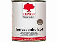 Leinos 236 Terrassenholzöl 0,75 l Bräunlich